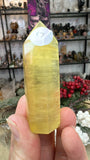 Yellow fluorite Points
