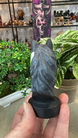 Obsidian Horse Head