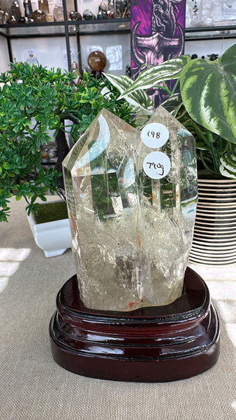 Citrine Double Tower with custom stand