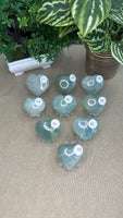 Green Moonstone Hearts