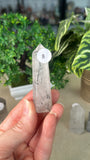 Black Tourmaline in Quartz points