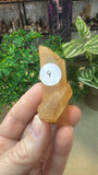 Tangerine Quartz Pieces