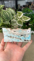 Blue Aragonite Slices