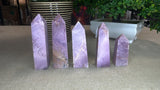 Pink/Purple Lepidolite Points from Mozambique