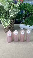 Rose Quartz Points