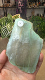 Green moonstone Slices