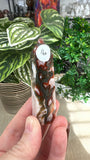 Red moss agate points