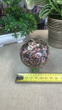 Rhodonite Sphere
