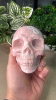 Pink Opal Skull