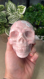 Pink Opal Skull