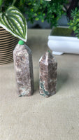 Green flower Jasper points