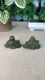 Green Jade Buddhas