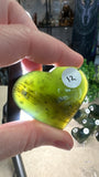 Nephrite Jade Hearts