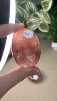 Fire Quartz Palm Stones