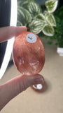 Fire Quartz Palm Stones