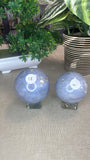 Blue Opal spheres