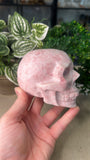 Pink Opal Skull