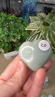 Green Moonstone Hearts