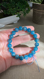 Blue Apatite Bracelet 10mm