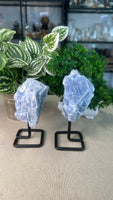 Blue Calcite on Stand