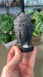 Obsidian Buddha Head