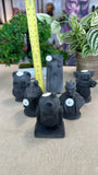 Obsidian Star Wars Carvings