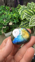 Labradorite palm stones