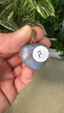 Angelite Heart Pendant