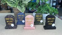 Engraved Tomb Stones