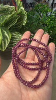 Faceted Ruby Bracelets
