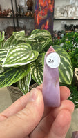 Pink/Purple Lepidolite Points from Mozambique