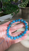 Blue Apatite Bracelet 10mm