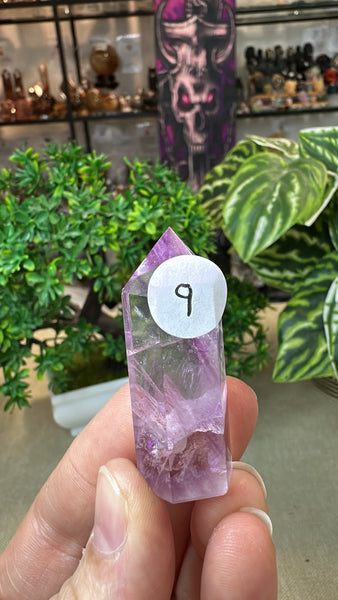Purple Fluorite Points