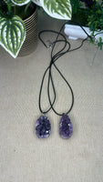 Amethyst Cluster Pendant