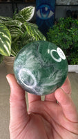 Feather Fluorite Sphere