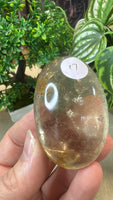 Smokey Quartz Palm Stones