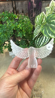Selenite goddess with wings