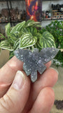 Amethyst cluster butterflies