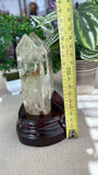 Citrine Double Tower with custom stand