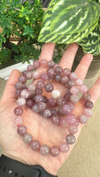 Purple Rose Quartz Bracelets 10mm
