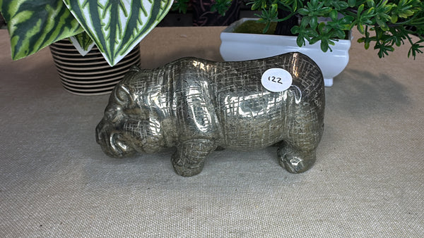 Pyrite Hippopotamus