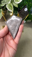 Silver Obsidian Rhombus