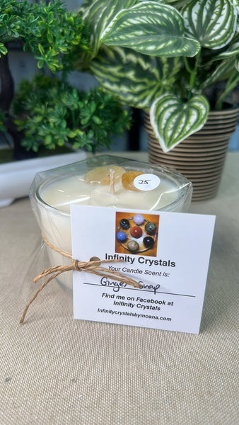 Ginger Snap Scented Soy Candle