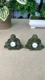 Green Jade Buddhas