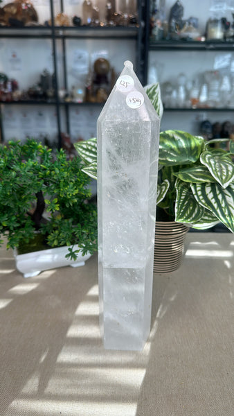 Clear Quartz Tower