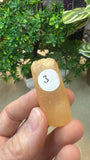Tangerine Quartz Pieces