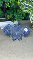 Blue Aventurine Owl