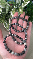 Black Network Stone Bracelets