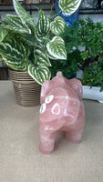 Rose Quartz Elephant