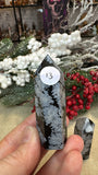 Snowflake Obsidian Points